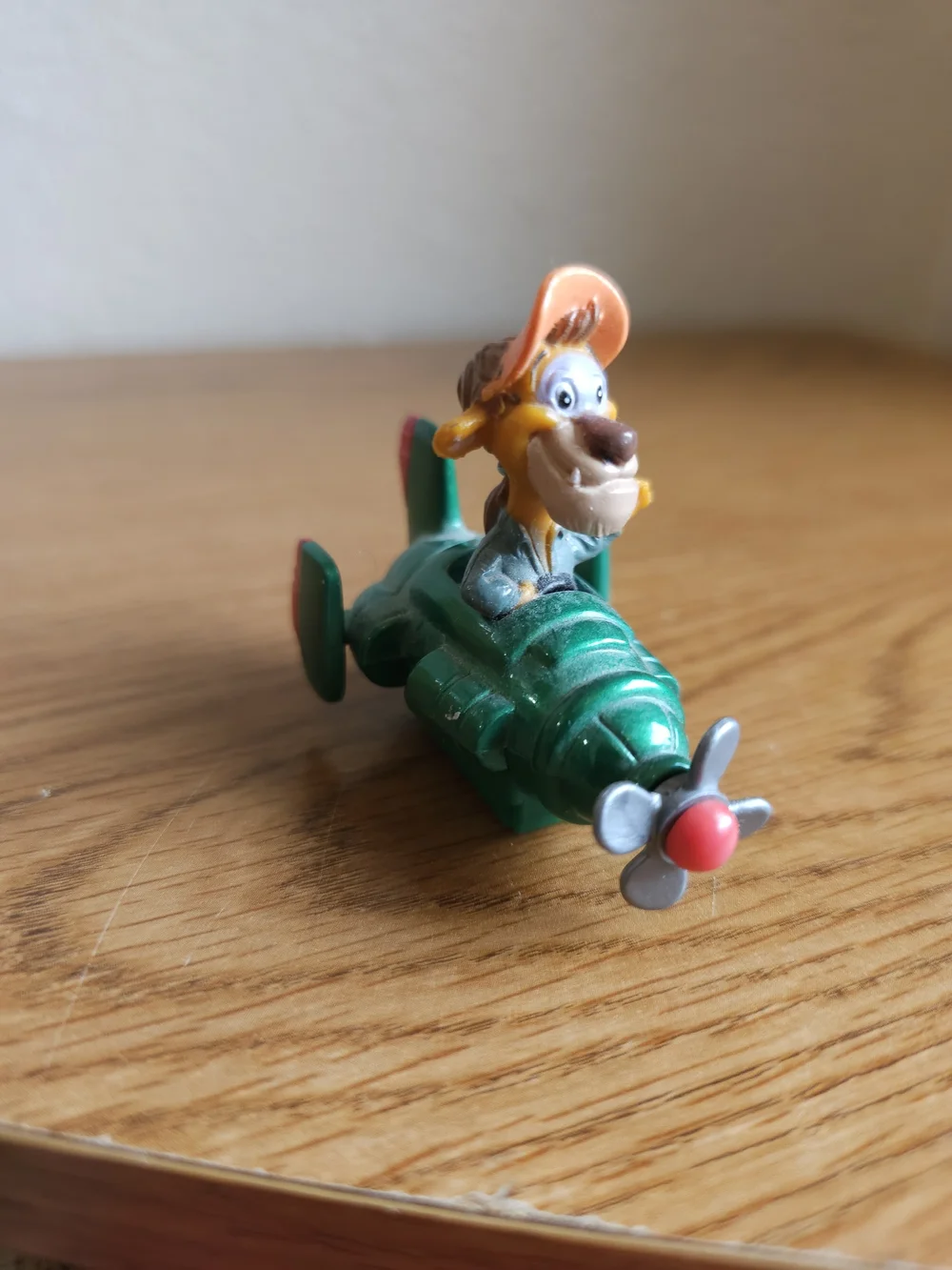 4/$10 Tailspin Vintage Diecast Plane Wildcat 1989 Mcdonalds Disney Toy